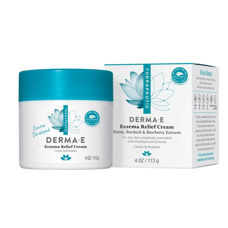 DERMA E    Therapeutic Topicals    DERMA E    Therapeutic Topicals    Eczema Relief Cream 113g
