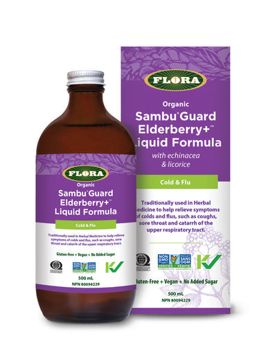 Flora   Sambu Guard® Elderberry+ Liquid Formula500 mL