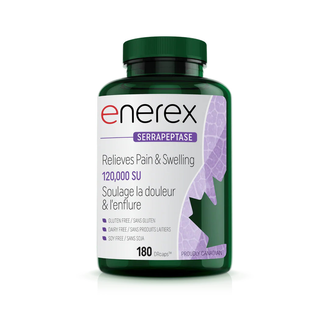 Enerex   SERRAPEPTASE 120,000 SU   180 DR Caps