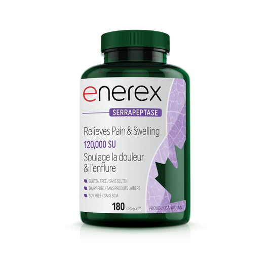 Enerex   SERRAPEPTASE 120,000 SU   180 DR Caps