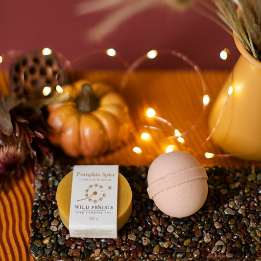 Wild Prairie Soap-Pumpkin Spice Bath Bombs