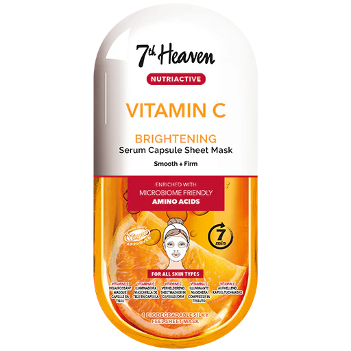 7TH HEAVEN NUTRI-ACTIVE VITAMIN C SHEET MASK