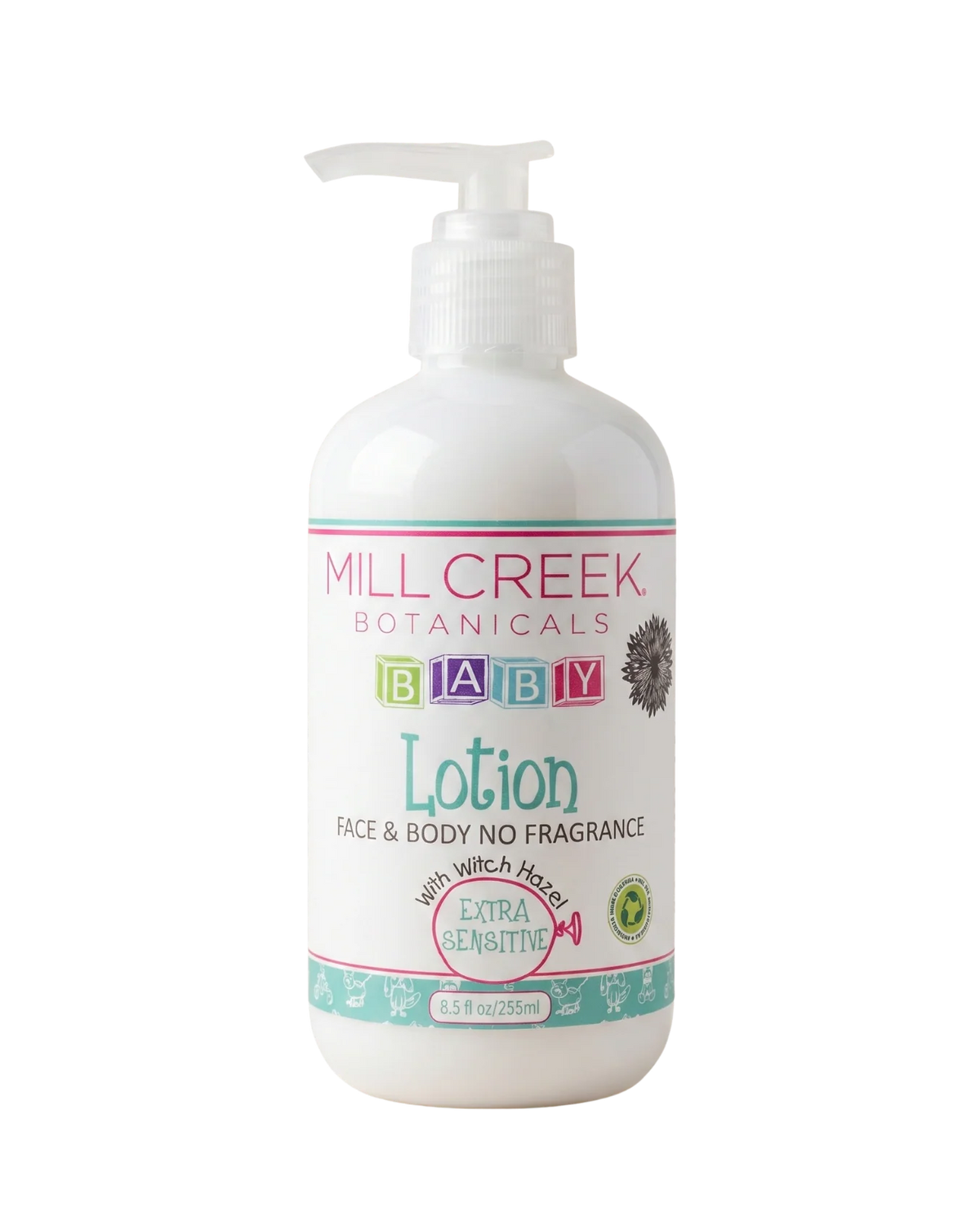 Mill Creek - Baby Lotion, Fragrance Free - 255ml