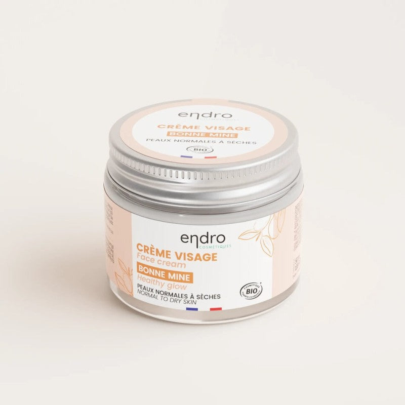 ENDRO cosmétiques - NEW BRAND!   Organic Healthy glow FACE CREAM   50 ml