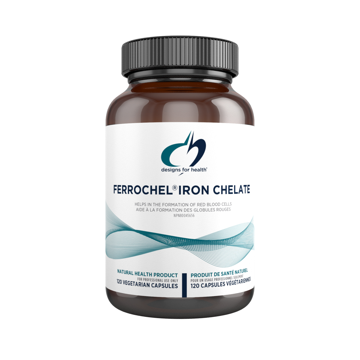 Designs For Health   Ferrochel® Iron Chelate   120Capsule