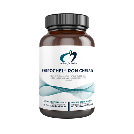 Designs For Health   Ferrochel® Iron Chelate   120Capsule