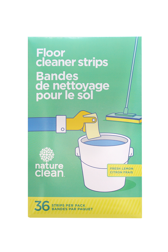 Nature Clean   Household Products   Floor Clnr Strip Fresh Lemon36CT