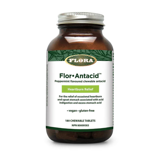 Flora   Flor·Antacid® - Peppermint flavoured chewable 180 tabs