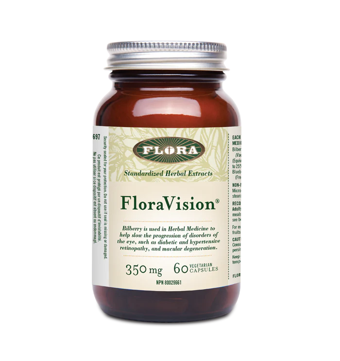 Flora_FloraVision® - 250mg Bilberry extract_60 caps