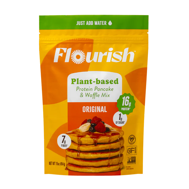 FLOURISH - Original Plant-Based Protein Pancake Mix    430g