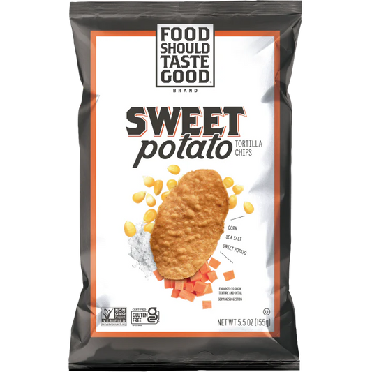 FSTG Tortilla Chips - Sweet Potato 12x5.5oz