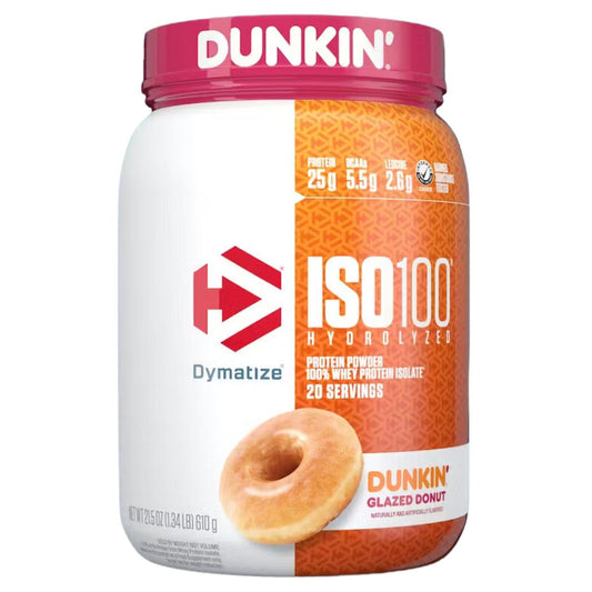 Dymatize ISO100 | Dunkin' Glazed Donut | 20 Servings