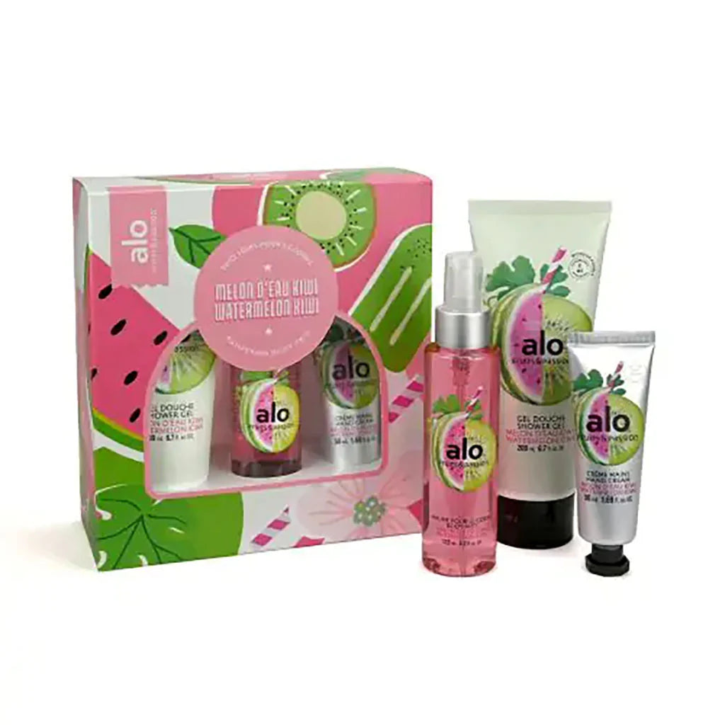 FRUITS & PASSION ALO SET WATERMELON KIWI 3 pack of 6