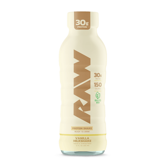 Raw Protein Shake RTD Vanilla 355 mL - Case of 12