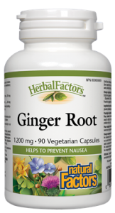 Natural Factors   Ginger Root 1200 mg, HerbalFactors®   90 vcapsvcaps
