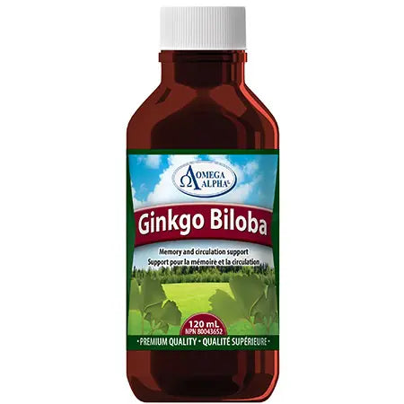 Omega Alpha   Ginkgo Biloba | Natural Flav   120 mL