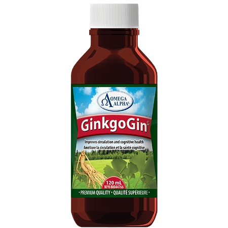 Omega Alpha   GinkgoGin® | Natural Flav   120 mL