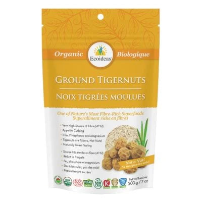 Ecoideas_Organic Fair Trade Tigernuts - Stone Ground_200g