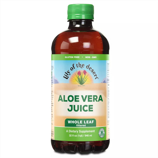 LILY OF THE DESERT    Juices and Gels    LILY OF THE DESERT    Juices and Gels    Aloe Vera Whl Leaf Juice 946mL