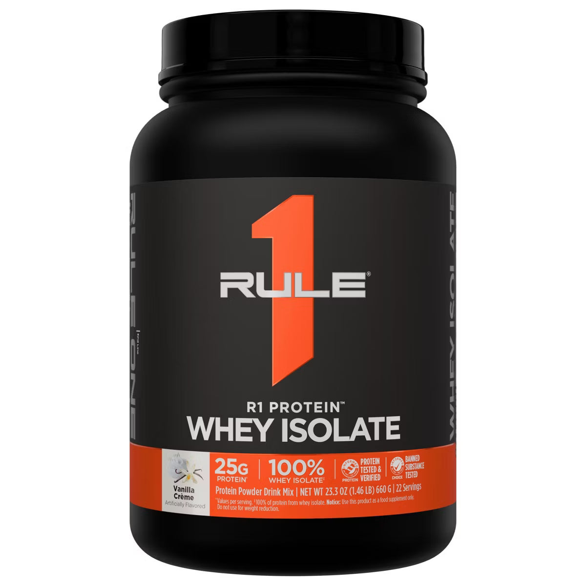 RULE 1 - R1 PROTEIN ISOLATE - 1.5lbs - VANILLA CREME