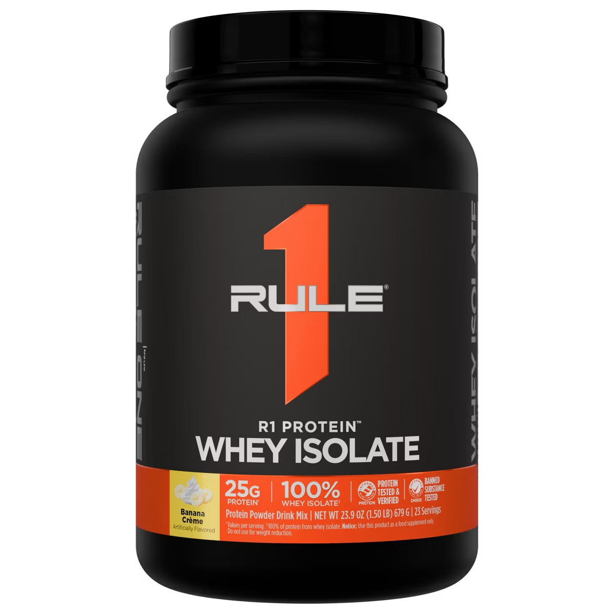 RULE 1 - R1 PROTEIN ISOLATE - 1.5lbs - BANANA CREME