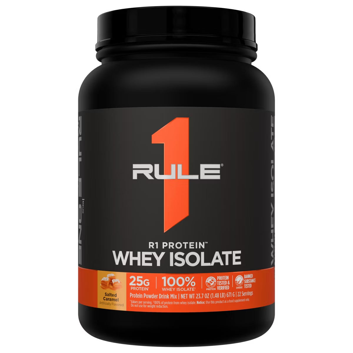 RULE 1 - R1 PROTEIN ISOLATE - 1.5lbs - SALTED CARAMEL