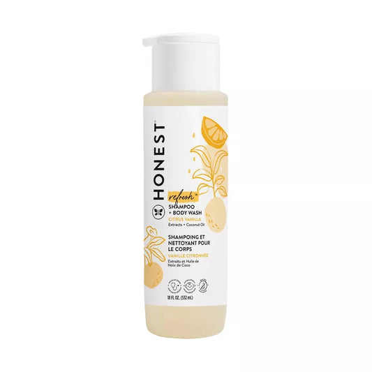 The Honest Company   Shampoo & Bodywash   Shampoo & Body Wash -Everyday Gentle Sweet Orange Vanilla532ML
