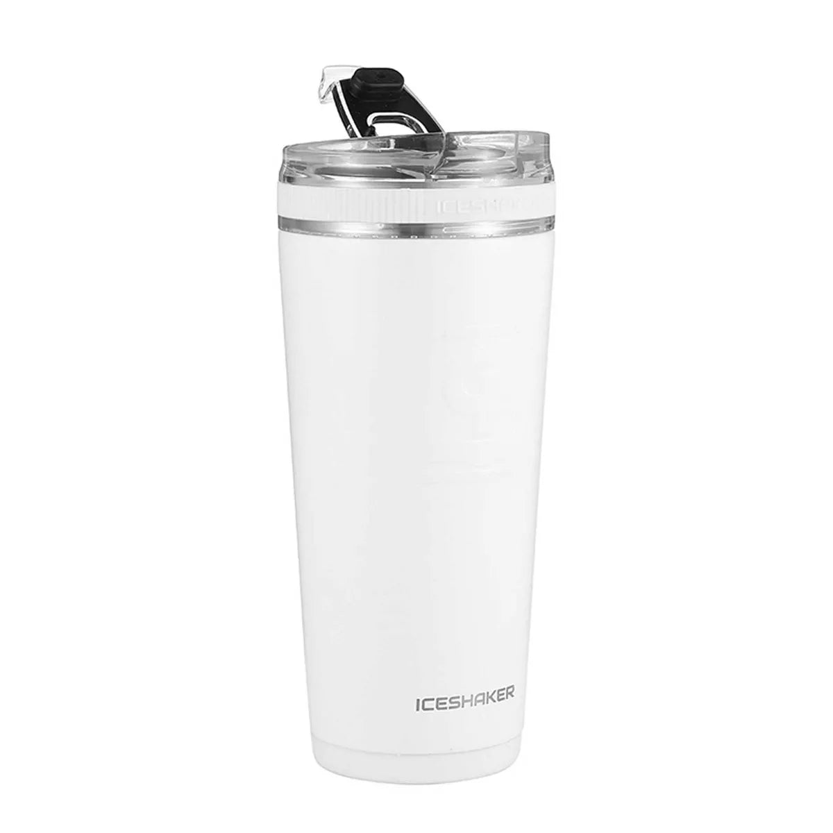 ICE SHAKER   Ice Shaker - Flex Bottle - White 26oz   26 oz