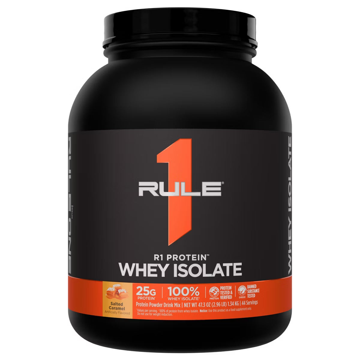 RULE 1 - R1 PROTEIN ISOLATE - 3lbs - SALTED CARAMEL