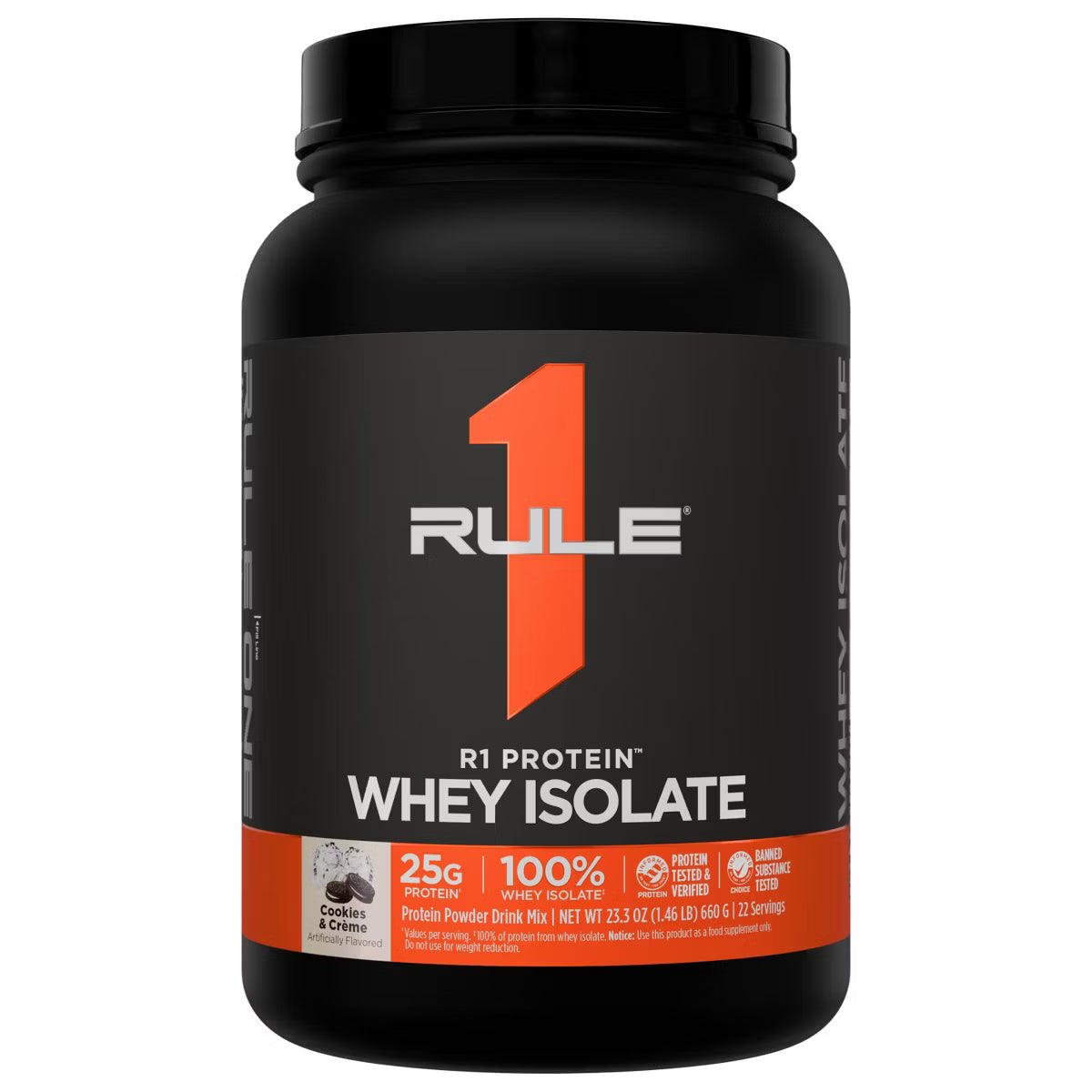 RULE 1 - R1 PROTEIN ISOLATE - 1.5lbs - COOKIES & CREME