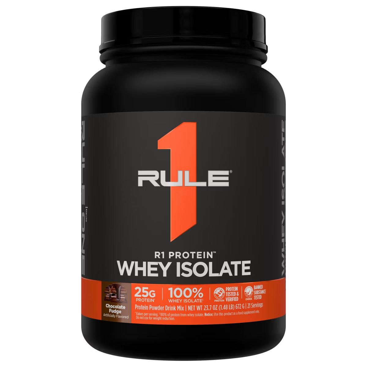 RULE 1 - R1 PROTEIN ISOLATE - 1.5lbs - CHOCOLATE FUDGE