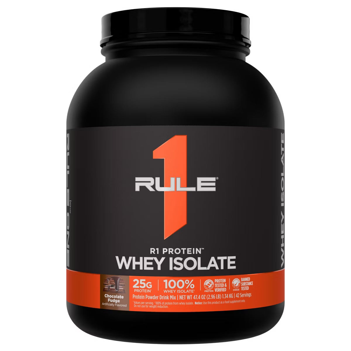 RULE 1 - R1 PROTEIN ISOLATE - 3lbs - CHOCOLATE FUDGE