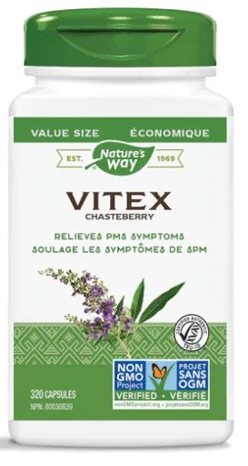 Nature's Way - Vitex Chasteberry - 320 Veg Caps