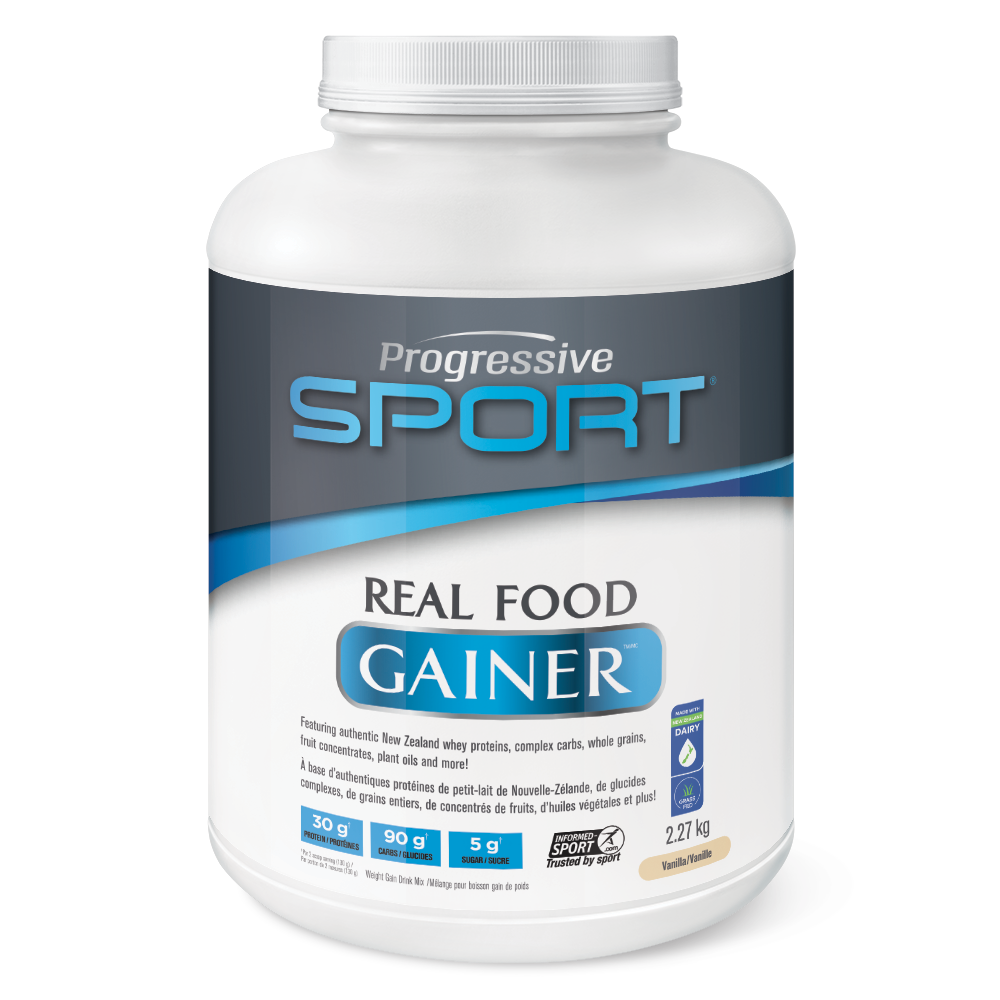 Progressive Sport Real Food Gainer   2.27kg Vanilla