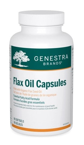 Genestra Brands Flax Oil Capsules 90 softgels 