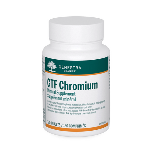 Genestra Brands GTF Chromium 120 tabs 