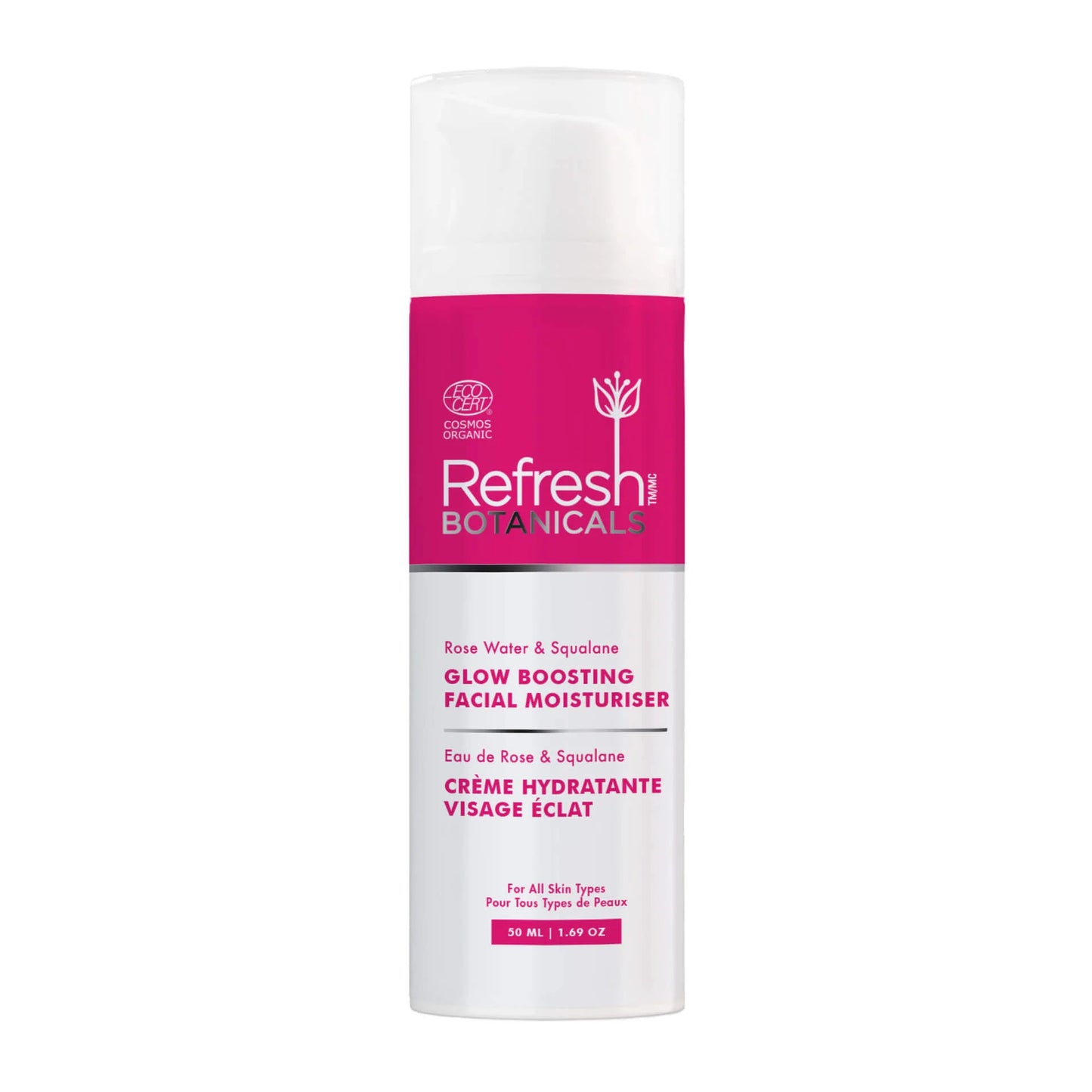 REFRESH BOTANICALS    Glow-boosting Facial Moisturizer, 50ml