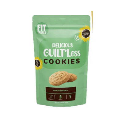 Fit Treats    Fit Treats Better-For-You Cookies    Flavour: Gingerbread 
Container Size: 125 g    Case of 10