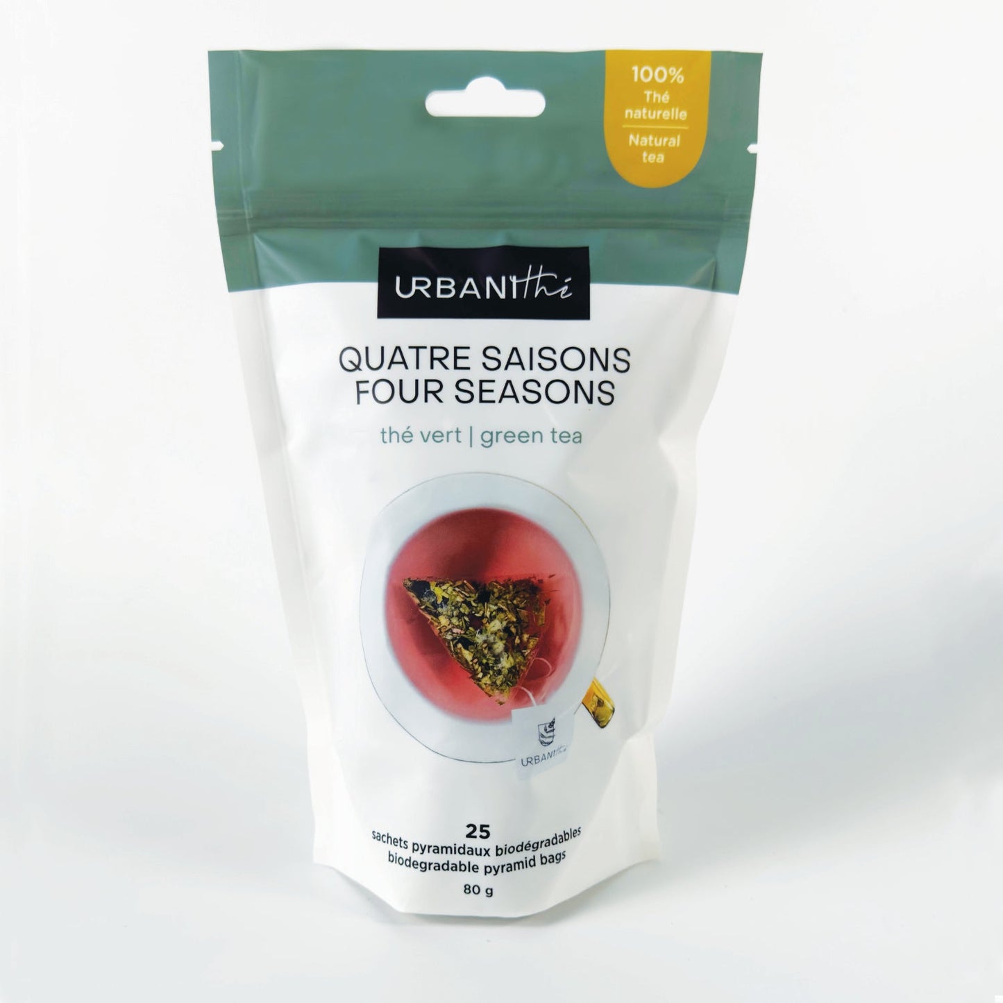 Urbanithé - Four Seasons – Green tea - 25 sachets