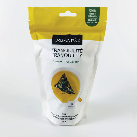 Urbanithé - Tranquility – Herbal tea, theine-free - 25 sachets