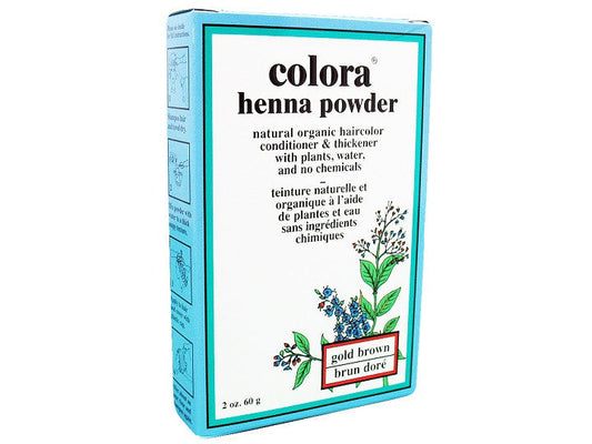 AXEL KRAFT-COLORA HENNA POWDER, GOLD BROWN, 60g