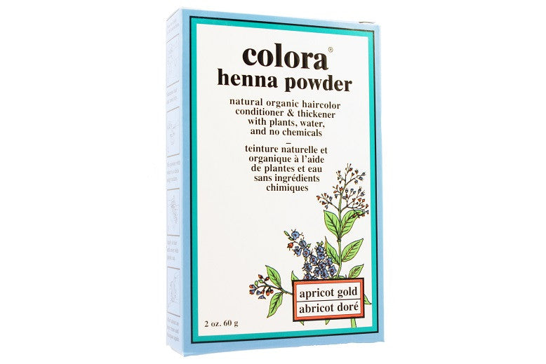 COLORA   COLORA HENNA POWDER, APRICOT GOLD, 60g