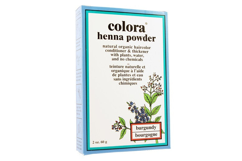 COLORA   COLORA HENNA POWDER, BURGUNDY, 60g