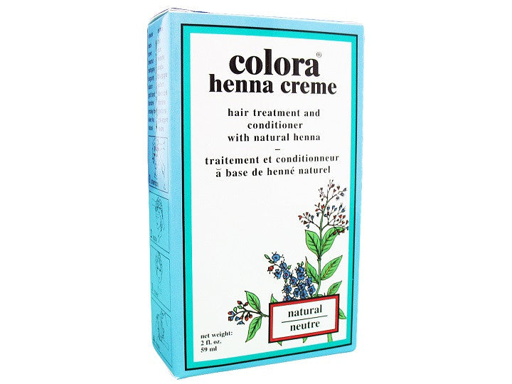 COLORA   COLORA HENNA CREAM, NATURAL, 59ml