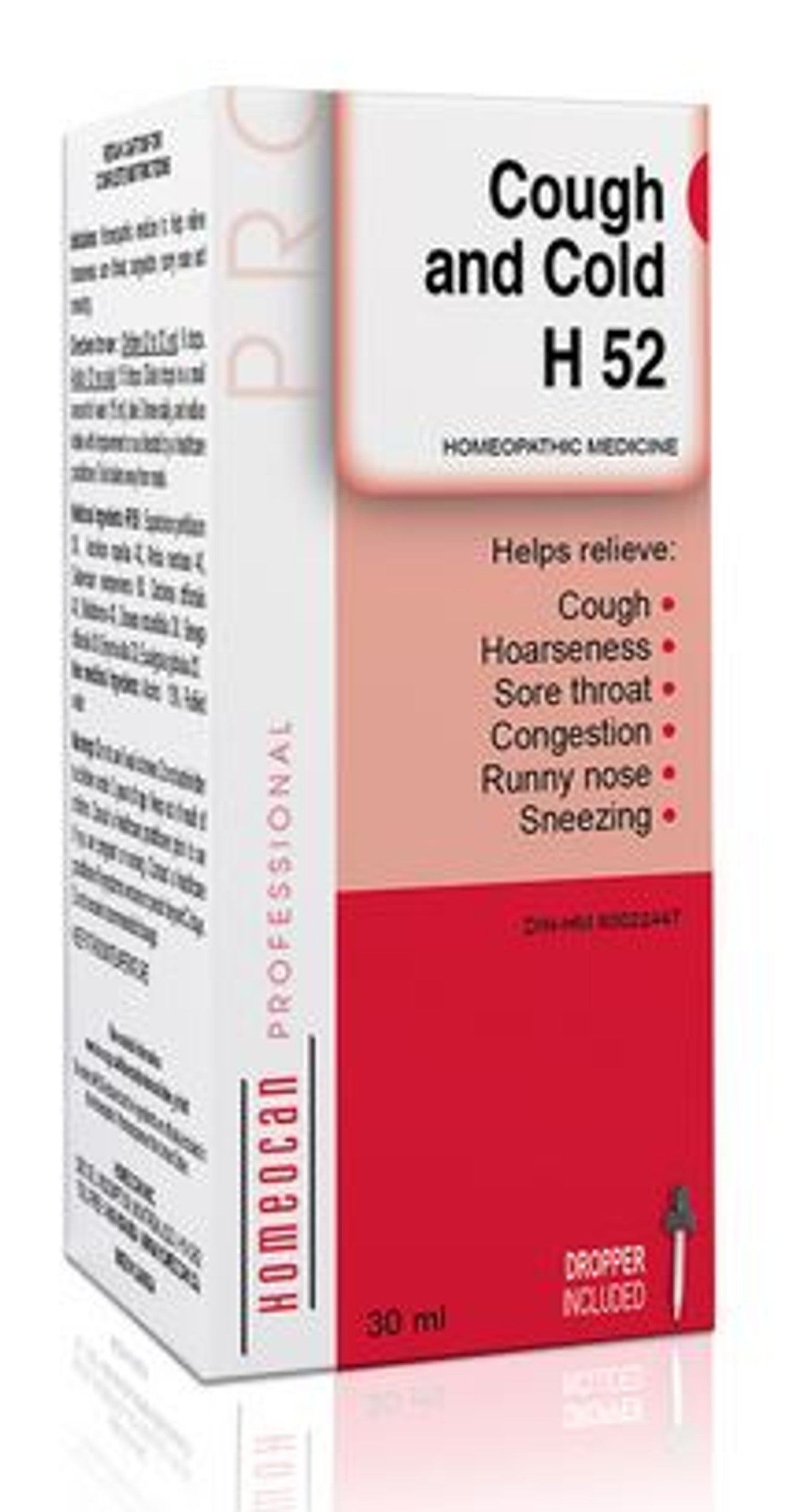 HOMEOCAN PROFESSIONAL - DROPS    H52 Cough & Cold    30 ml