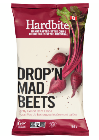 Hardbite   -   Lightly Salted Beet Chips   150G
