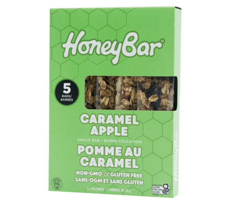 Honey Bar - CARAMEL APPLE (5 X 40G)