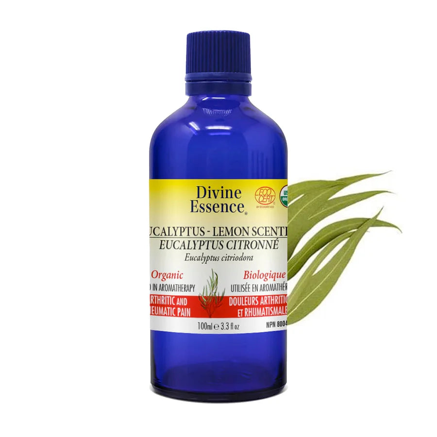 Divine Essence - Eucalyptus Lemon-Scented (Organic) - 100ml
