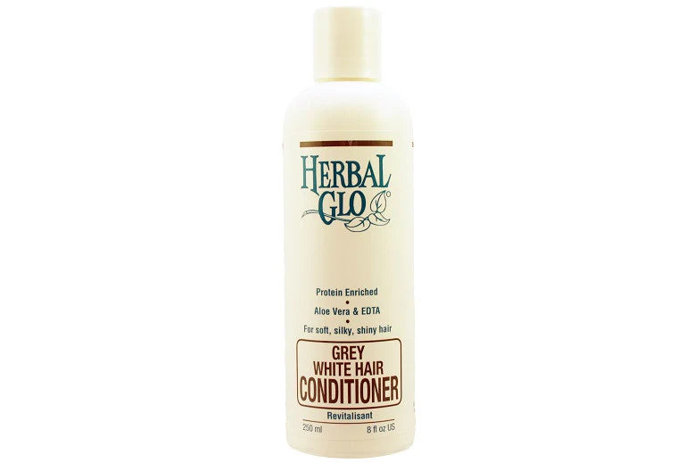 HERBAL GLO   CONDITIONER, GREY / WHITE, 250ml