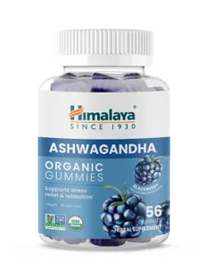 Himalaya Wellness    Himalaya Herbs Ashwagandha Gummies (Bilingual)    Container Size: 56 Count    Each